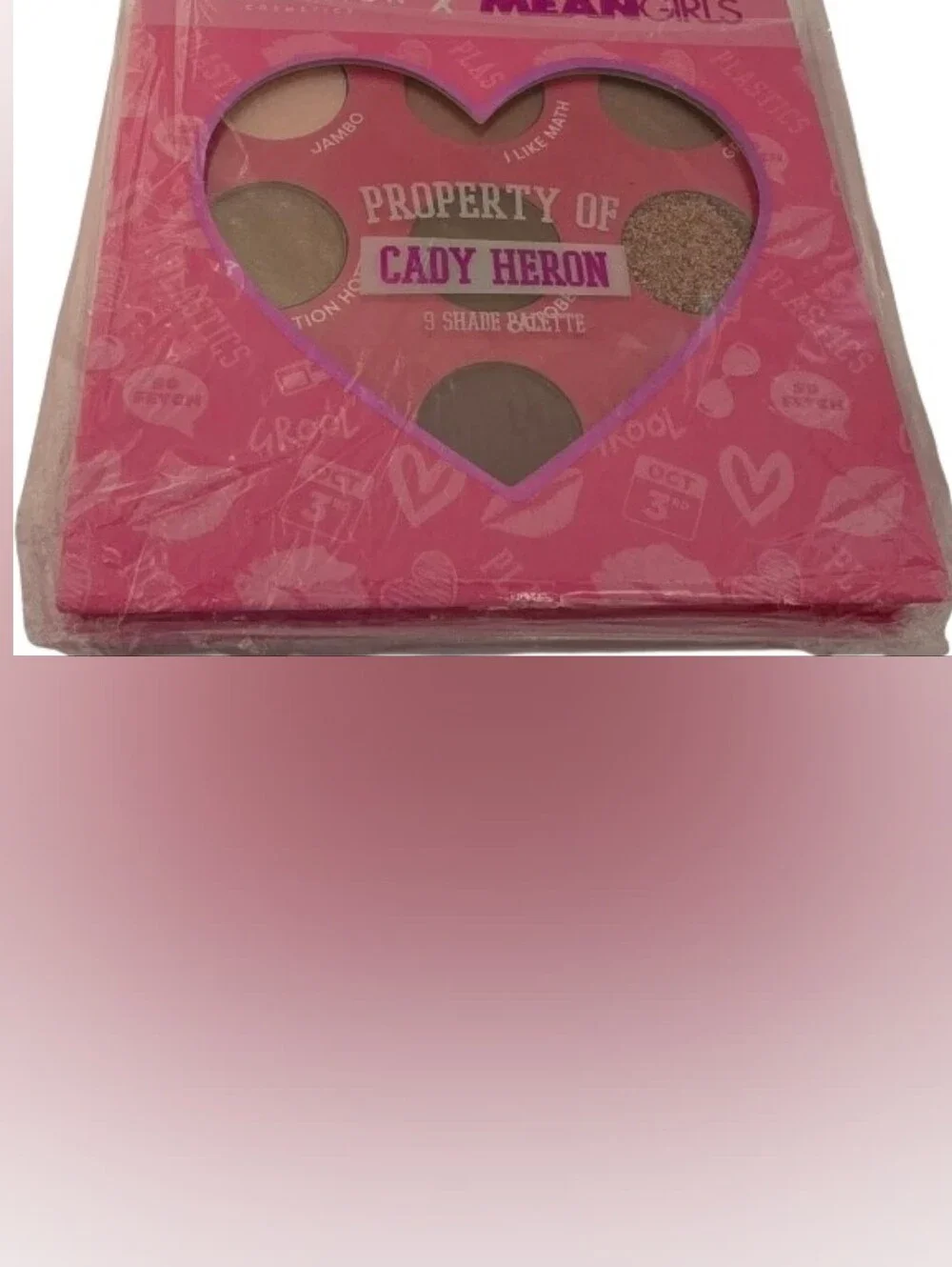 Profusion x Mean Girls 'Property of Cady Heron' 9-Shade Eyeshadow Palette - Pink
